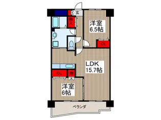 スカイア-バン戸田公園【13階】の間取り