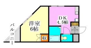 優企画ビル【5階】の間取り