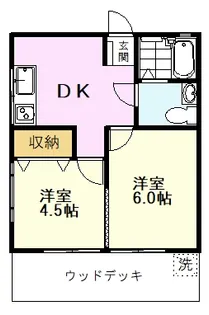 パークハイム【1階】の間取り