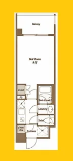 BluRock東神奈川【5階】の間取り