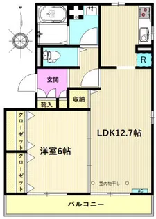 フォルトーナ【2階】の間取り