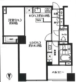 シティタワーズ豊洲ザ・ツイン ノースタワー【35階】の間取り
