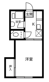 コーラーハウス【2階】の間取り