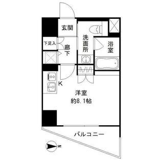 RODIA立川【2階】の間取り