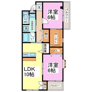 Ease Home【1階】の間取り