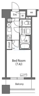 エミリブ練馬【5階】の間取り