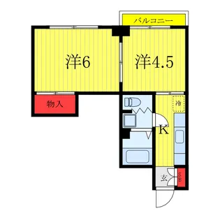 加賀マンション【3階】の間取り