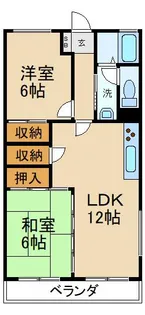 プレーリーくずは【2階】の間取り