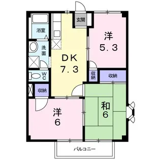 ニューシティー西五反田【1階】の間取り