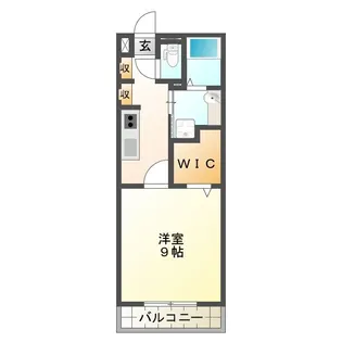 エスタシオン津【2階】の間取り