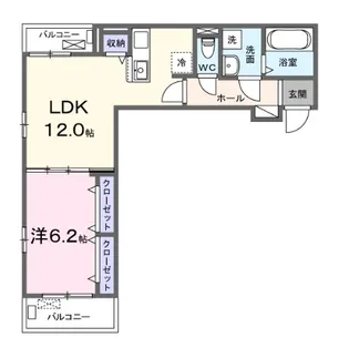 サンプラシード【3階】の間取り