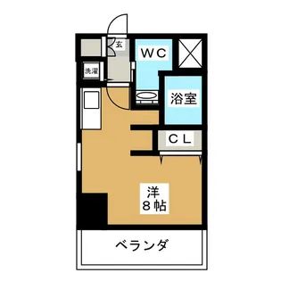 エグゼプレジオ【5階】の間取り