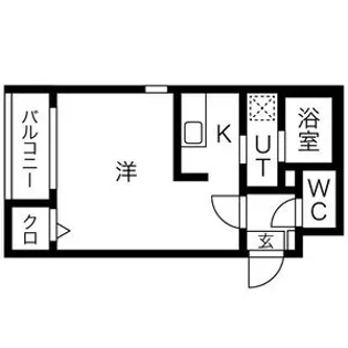 グランコンフォール米野II【2階】の間取り