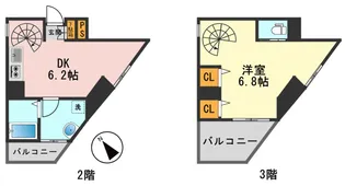 コスモポリタンの間取り