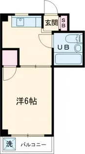 ユニフラッツ【1階】の間取り