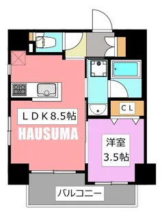 リヴァプール東池袋【6階】の間取り