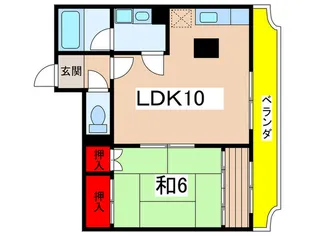 ファミ-ユKADO1st【2階】の間取り