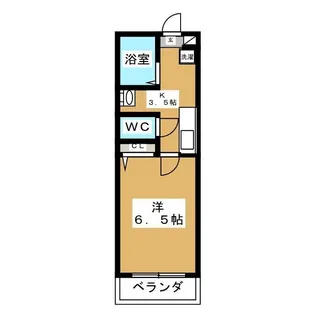 With 上野毛【2階】の間取り