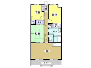 ミレーニア【1階】の間取り
