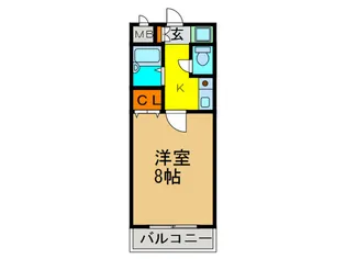 瑞穂マンション【2階】の間取り