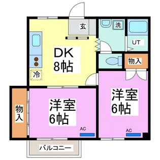 パストラルハウス【2階】の間取り
