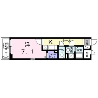 CASA BAMBI【3階】の間取り