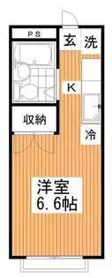 エステートピアサイトウ【1階】の間取り