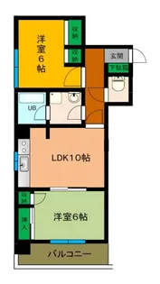 エトワール王子【3階】の間取り