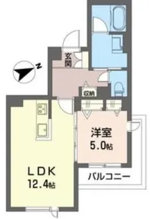 ブレス幕張本郷【3階】の間取り