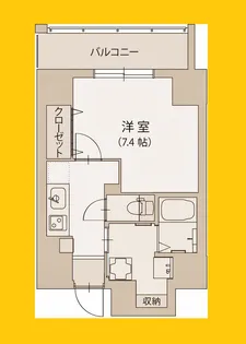 ルノンセンター南【6階】の間取り