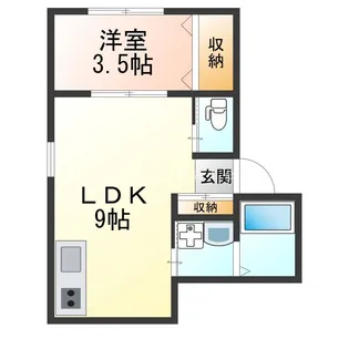Luminart明石【2階】の間取り