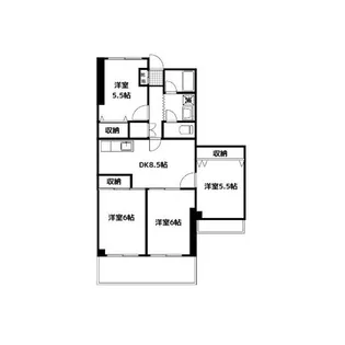 千歳サンライズ【3階】の間取り