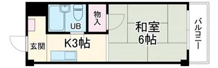 プェネリジェール西五条I【4階】の間取り