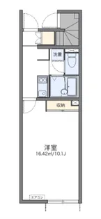 レオネクスト千代【1階】の間取り