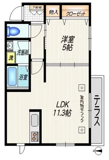 ビータ M【1階】の間取り