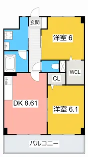 NEO【3階】の間取り