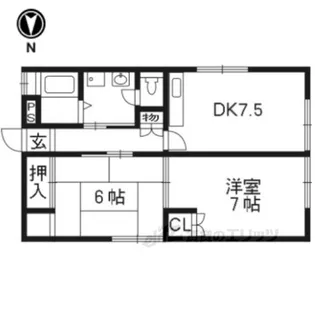 プチメゾン【1階】の間取り