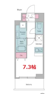 レジディア大森II【10階】の間取り