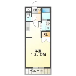 ユーミーマンション小杉【1階】の間取り