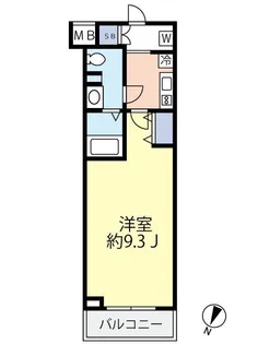 グランヴァン西馬込III【1階】の間取り