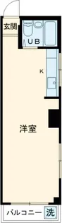 パークサイド柴又【1階】の間取り