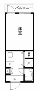 エムズ横浜【3階】の間取り