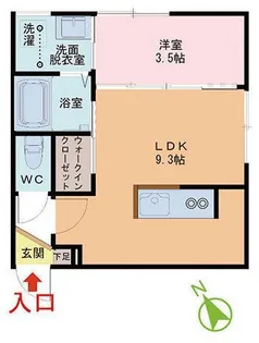 eclatVI【2階】の間取り