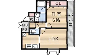 サウスコートアイ【3階】の間取り