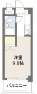 AQUAレジデンス京王八王子駅前 第68【7階】の間取り