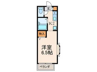 リバ-サイドハウスFUJI【1階】の間取り