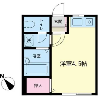 ブラウンハイツ【2階】の間取り
