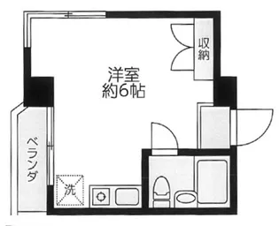 プラスワンビル【5階】の間取り