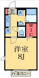 スパシーバ市原【2階】の間取り