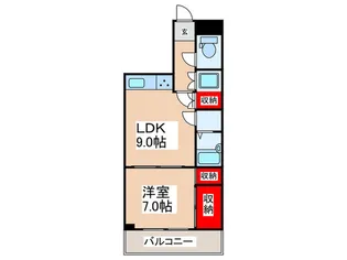 中銀両国マンシオン【2階】の間取り